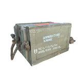 Original Australian Army Timber Ammo Box Small