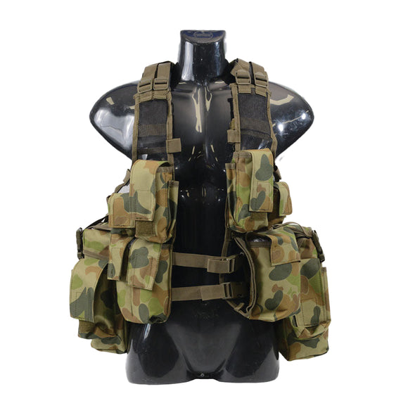 Tactical Webbing Vest Auscam