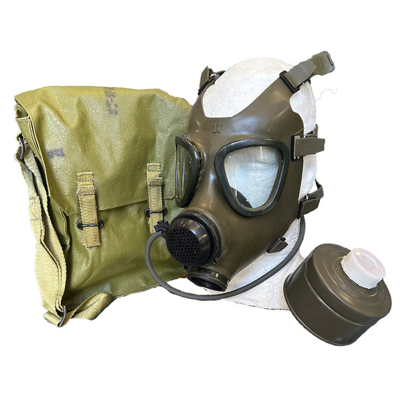 Original Romanian M85 Gasmask with Bag