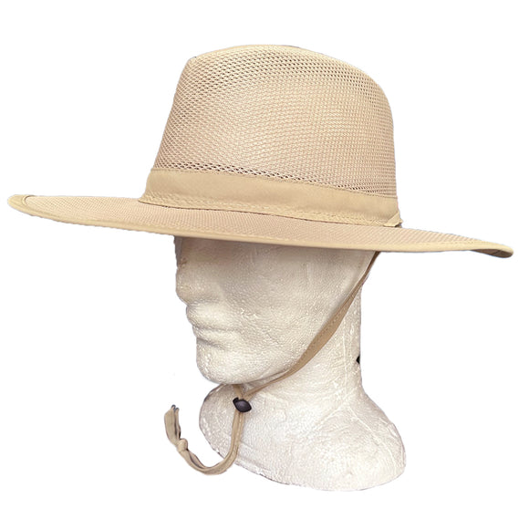 Breezer Mesh Wide Brim Hat