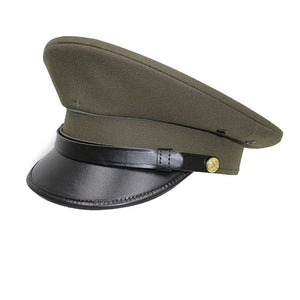 Original Czech Military Peak Cap Khaki