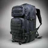 Small Molle Assault Military Backpack Black