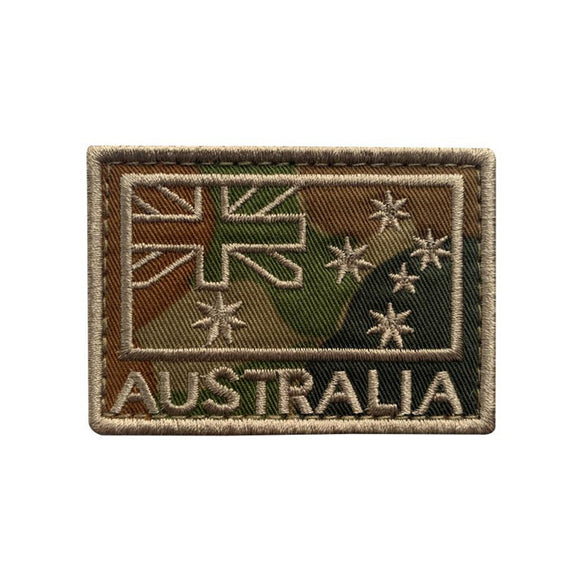 ANF Embroidered DPCU Tan Patch