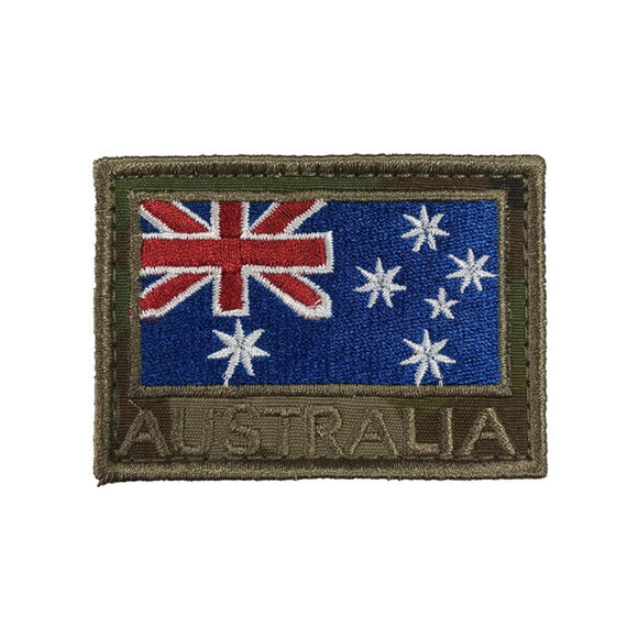 ANF Embroidered AMC Colour AUS TAN Patch