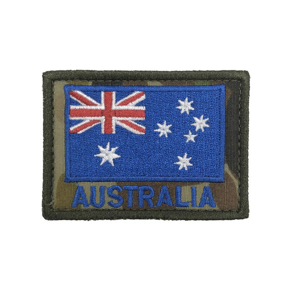 ANF Embroidered AMC Colour AUS Blue Patch