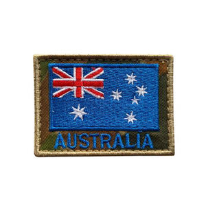 ANF Embroidered DPCU Colour AUS Blue Patch