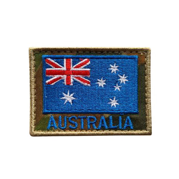 ANF Embroidered DPCU Colour AUS Blue Patch