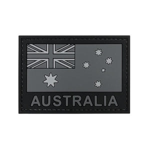 ANF PVC Grey Australia Flag with Australia Patch