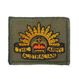 Australian Army Rising Sun Patch